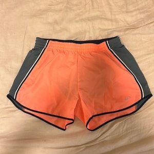 Nike Neon Orange Running Shorts - Size M